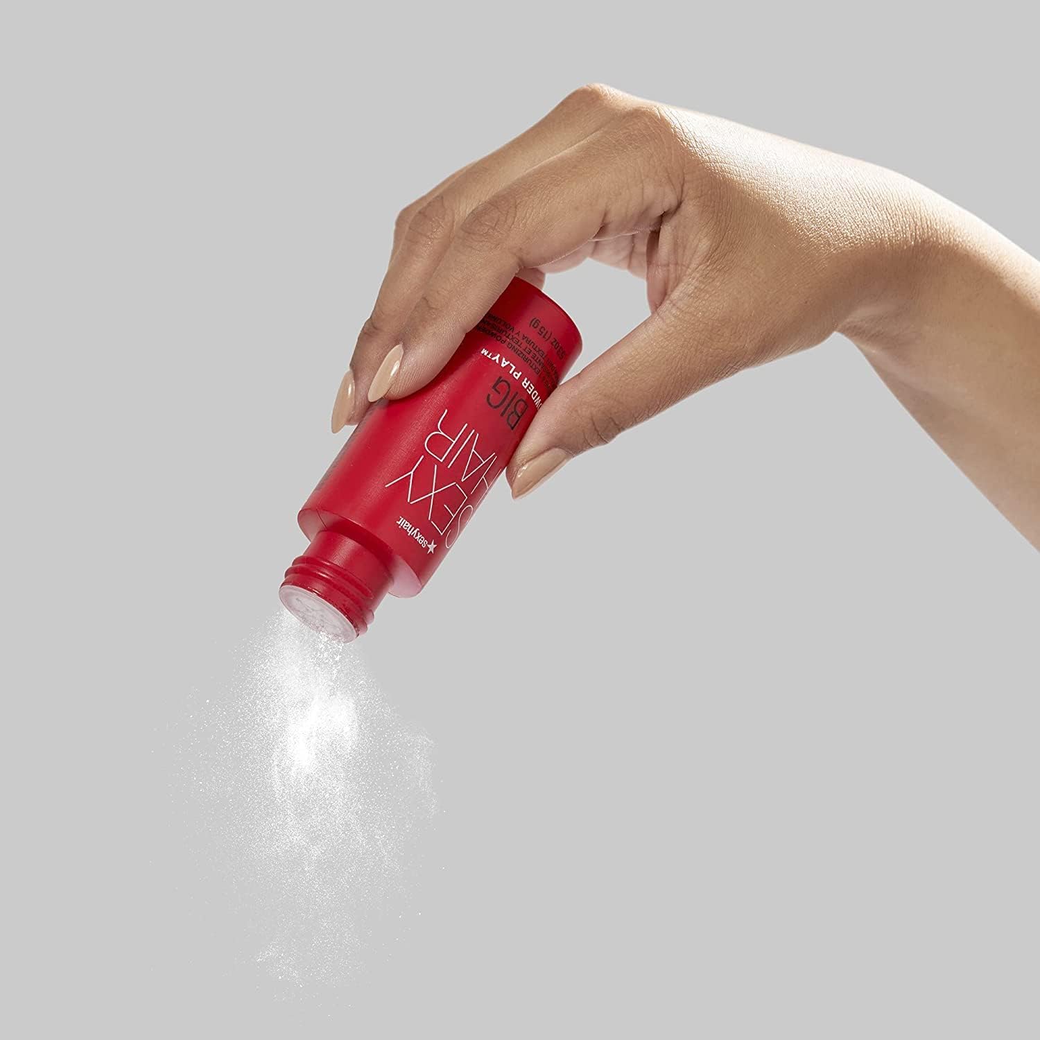 SexyHair Big Powder Play Volumizing & Texturizing Powder, 0.53 Oz | Colorless on Hair | Fragrance Free | Instant Lift - Image 6