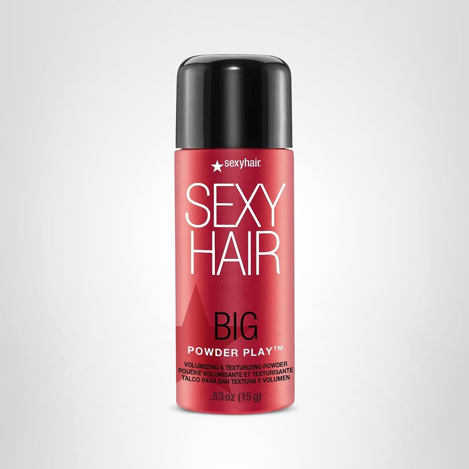 SexyHair Big Powder Play Volumizing & Texturizing Powder, 0.53 Oz | Colorless on Hair | Fragrance Free | Instant Lift - Image 7