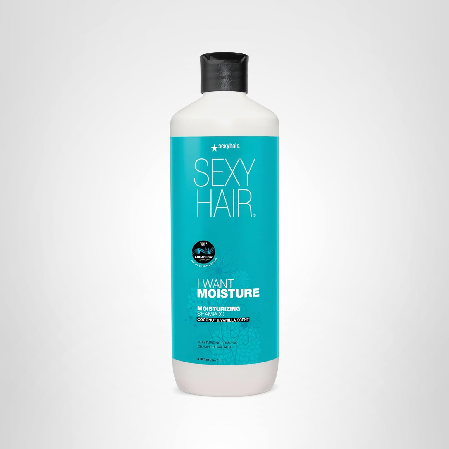 SexyHair I WANT MOISTURE Shampoo/Conditioner | Tames Frizz | Increases Shine by 60% | All Hair Types* - Image 7