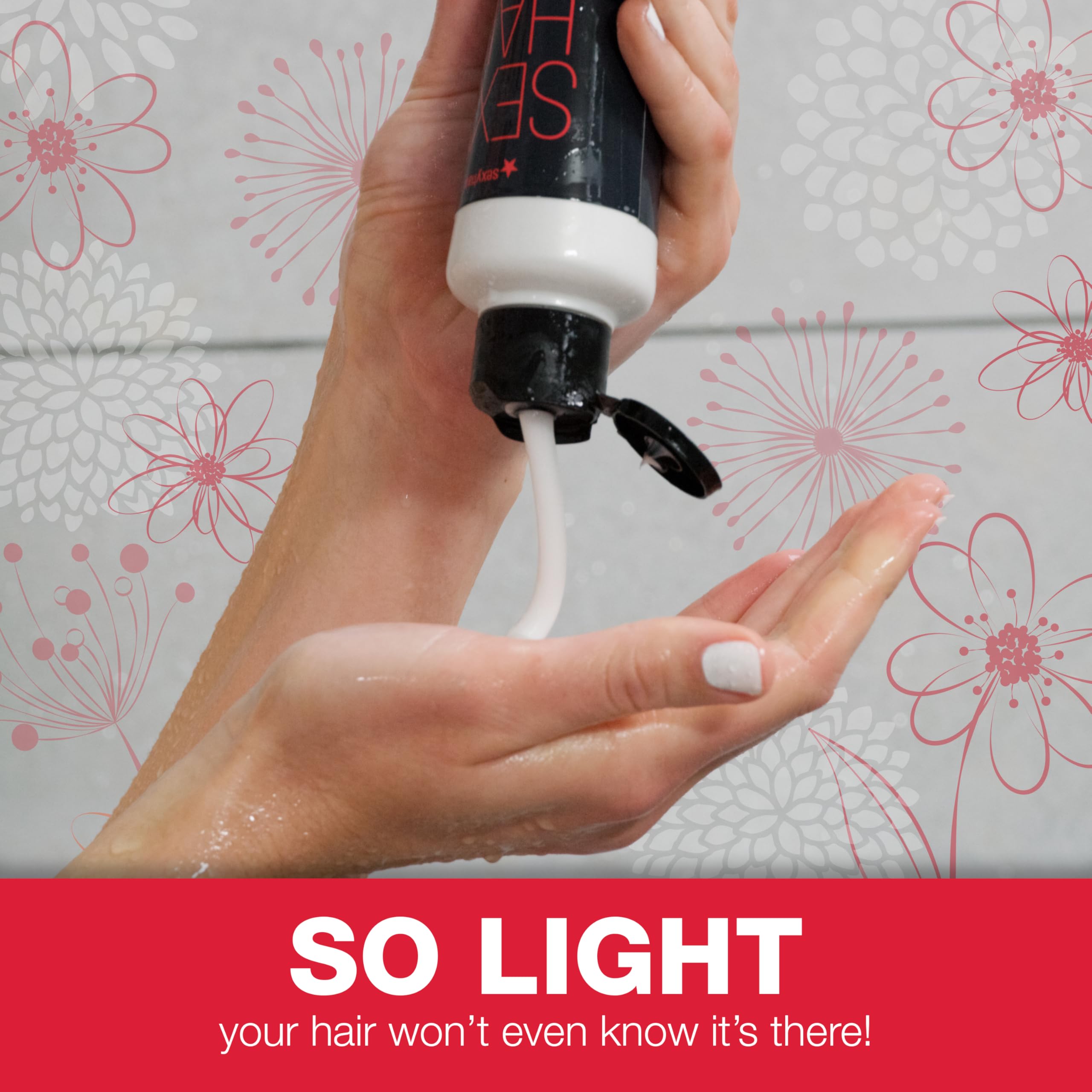 SexyHair I WANT VOLUME Shampoo/Conditioner | 10% More Volume | Lightweight Formula | All Hair Types* - Image 5