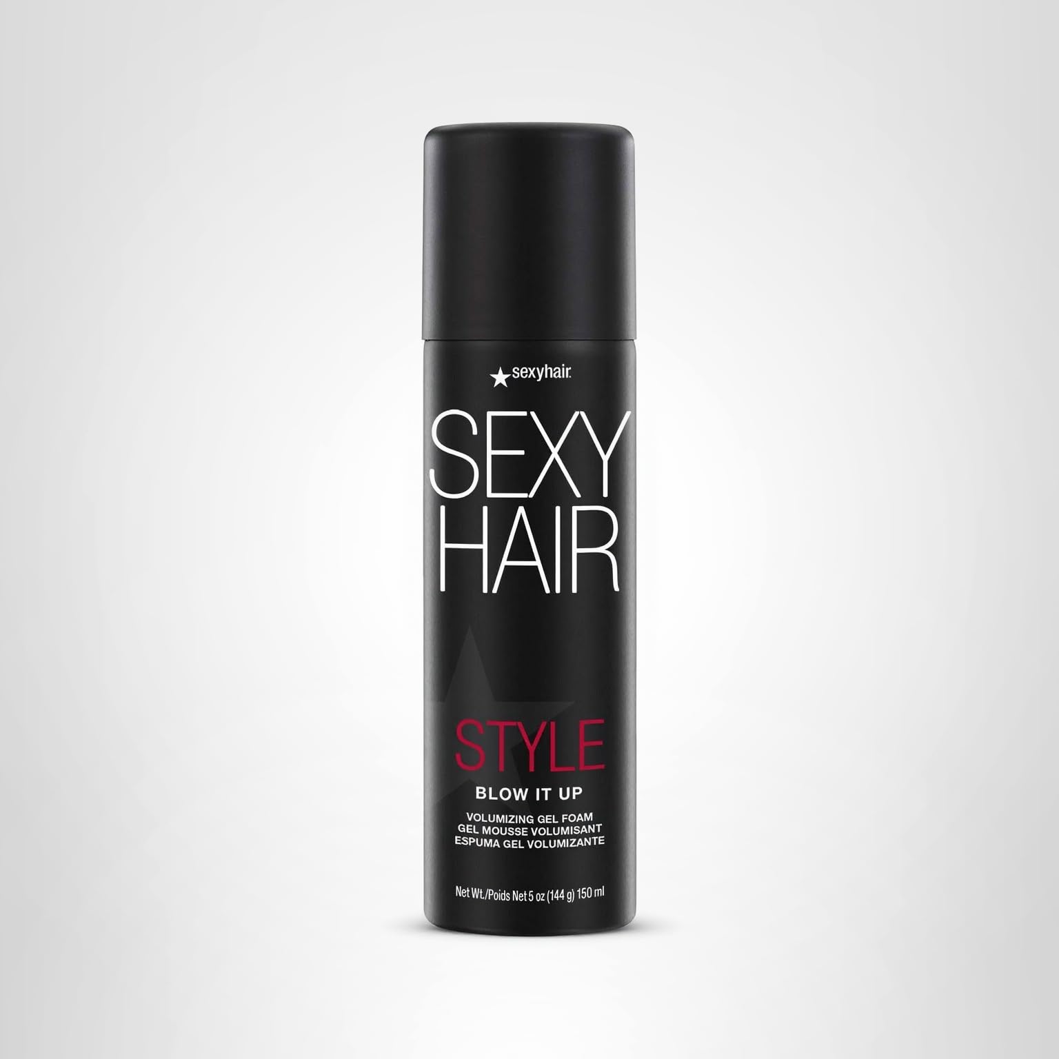 SexyHair Style Blow It Up Volumizing Gel Foam, 5 Oz | Up to 50% More Volume | Adds Shine - Image 4