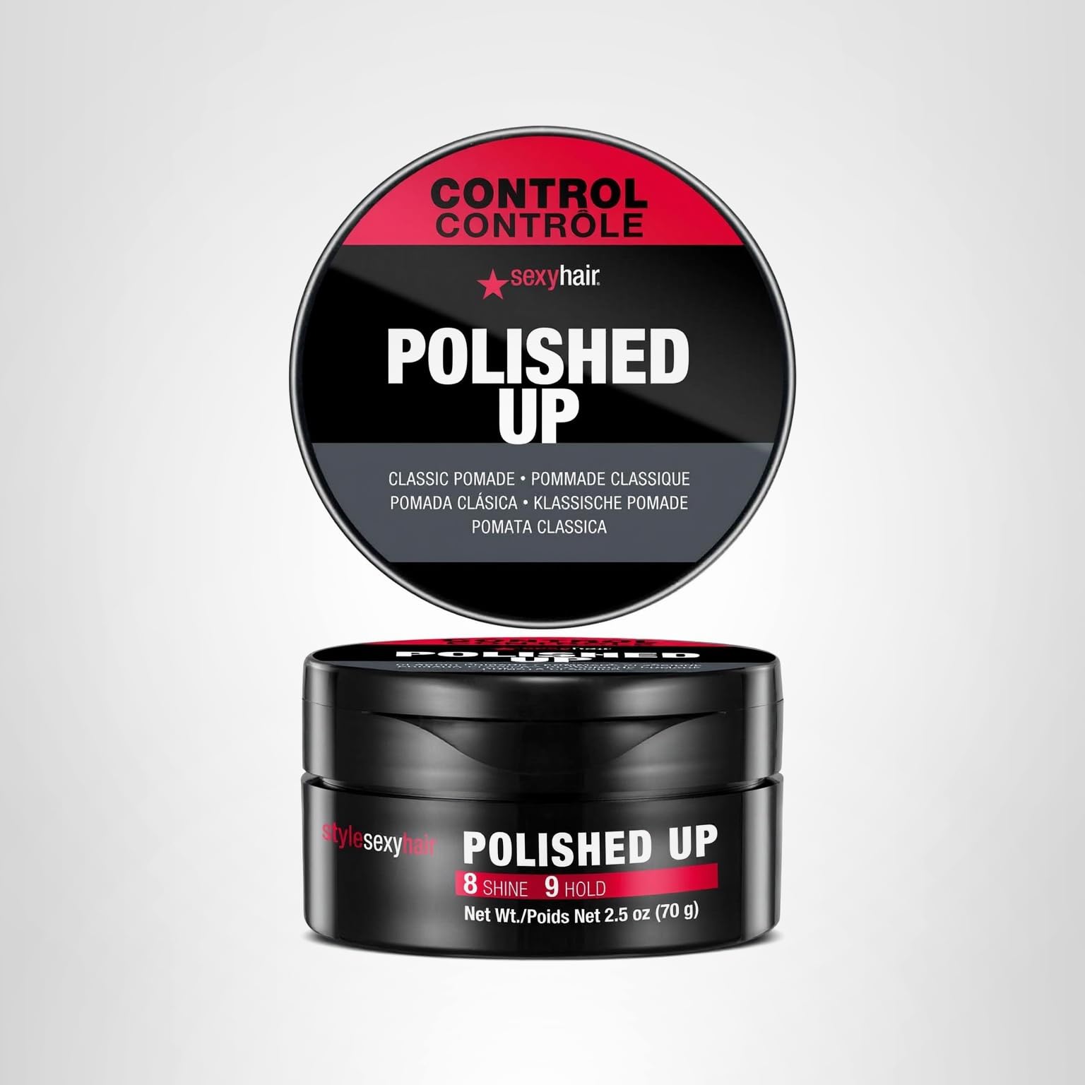 SexyHair Style Polished Up Pomade | Classic Polished Styles | Adds Shine | Washes Out Easily - Image 7