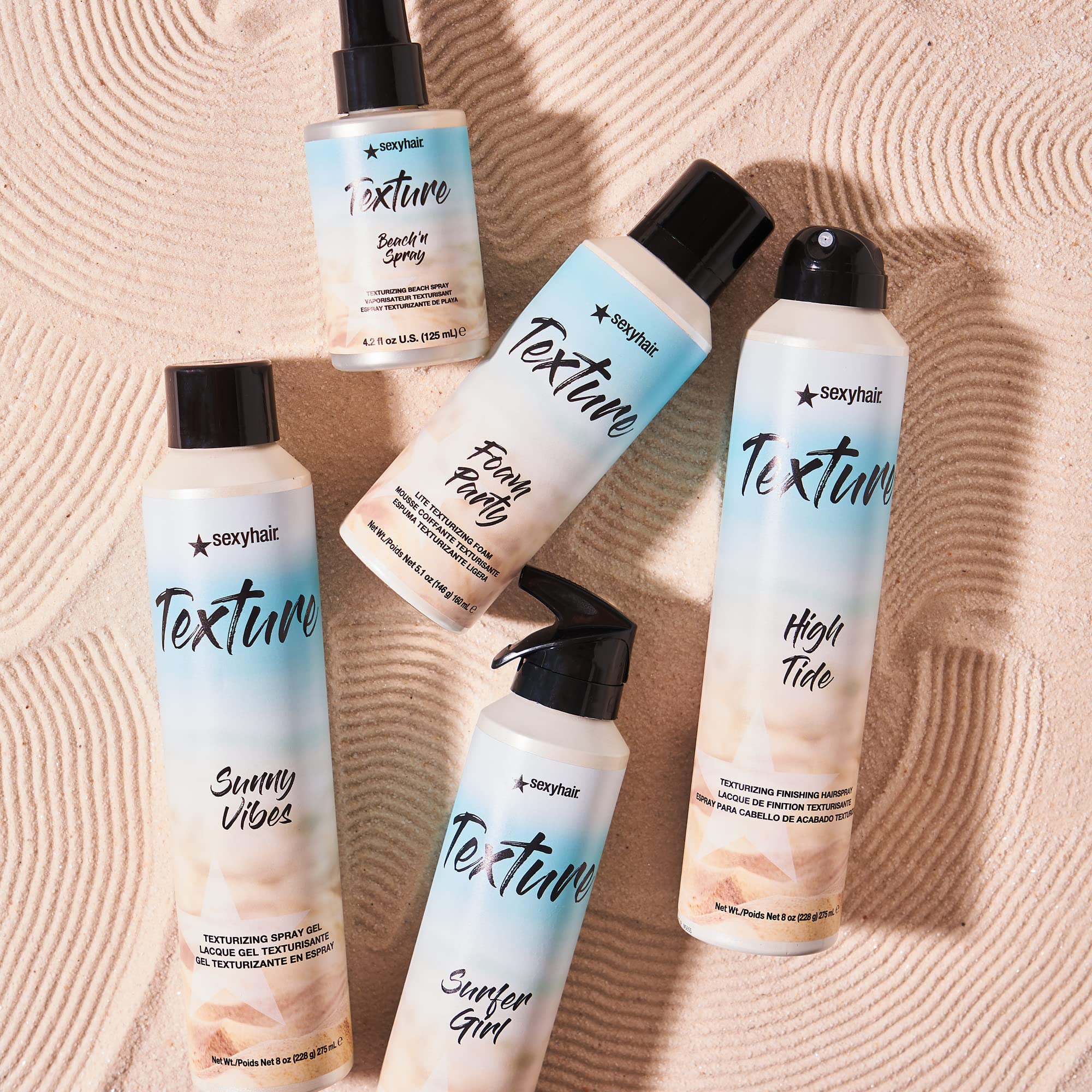 SexyHair Texture Foam Party Lite Texturizing Foam, 5.2 Oz - Packaging may vary - Image 5